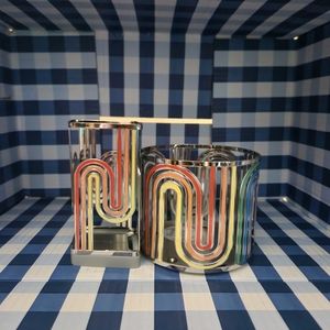 Bath and Body Works 3-wick candle holder and hand soap holder